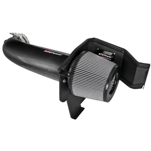 AFE Впускная система (холодный впуск) Track Series Carbon Fiber Cold Air Intake System w/Pro DRY S Filter 51-12162-C