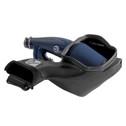 AFE Впускная система (холодный впуск) Track Series Blue Kevlar Carbon Fiber Cold Air Intake System w/ Pro 5R Filter 57-10031RL AFE Впускная система (холодный впуск) Track Series Blue Kevlar Carbon Fiber Cold Air Intake System w/ Pro 5R Filter 57-10031RL