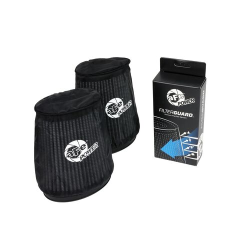 Чехол для фильтра aFe POWER Filter GUARD Pre-Filter (Pair) - Black -OVERSTOCK 28-10253M Чехол для фильтра aFe POWER Filter GUARD Pre-Filter (Pair) - Black -OVERSTOCK 28-10253M