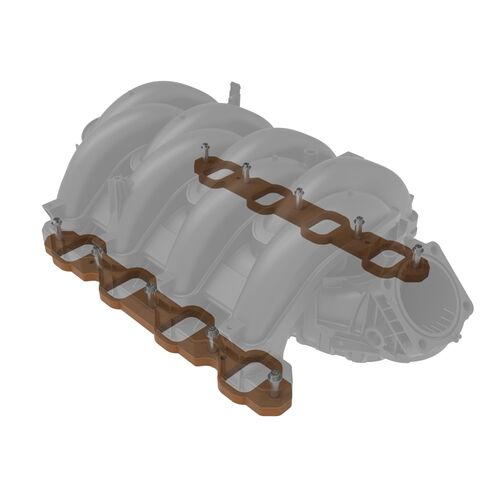 AFE проставка под дроссель Silver Bullet Intake Manifold Spacers 46-33024 AFE проставка под дроссель Silver Bullet Intake Manifold Spacers 46-33024