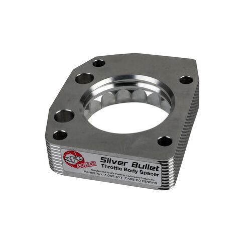 AFE проставка под дроссель Silver Bullet Throttle Body Spacer - Silver 46-37005 AFE проставка под дроссель Silver Bullet Throttle Body Spacer - Silver 46-37005