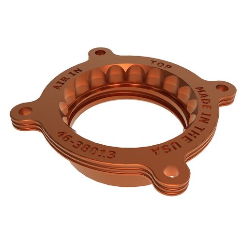 AFE проставка под дроссель Silver Bullet Throttle Body Spacer Orange 46-38013 AFE проставка под дроссель Silver Bullet Throttle Body Spacer Orange 46-38013