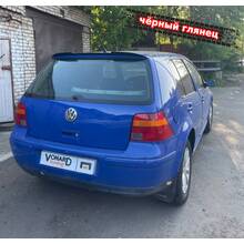Vonard customs Спойлер лезвие крышки багажника VW Golf 4 - Черный глянец, VWG4-TS1G