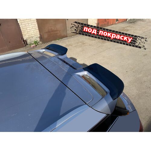 Vonard customs Спойлер крышки багажника верхний Geely Coolray (бэтмен стиль) (под покраску) - Под покраску черный матовый, GC-1-TOP-SP1P