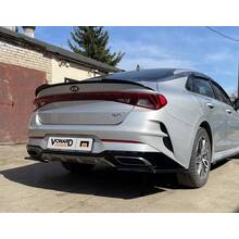 Vonard Спойлер лезвие на крышку багажника Kia K5 (бэтмен стиль) - Черный глянец