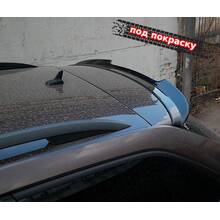 Vonard customs Спойлер крышки багажника Skoda Octavia 3 A7 универсал округлый (под покраску) - Под покраску черный матовый, SO-C-TS1P