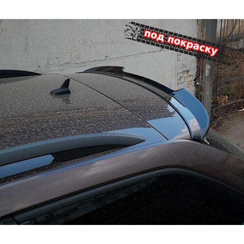 Vonard customs Спойлер крышки багажника Skoda Octavia 3 A7 универсал округлый (под покраску) - Под покраску черный матовый, SO-C-TS1P