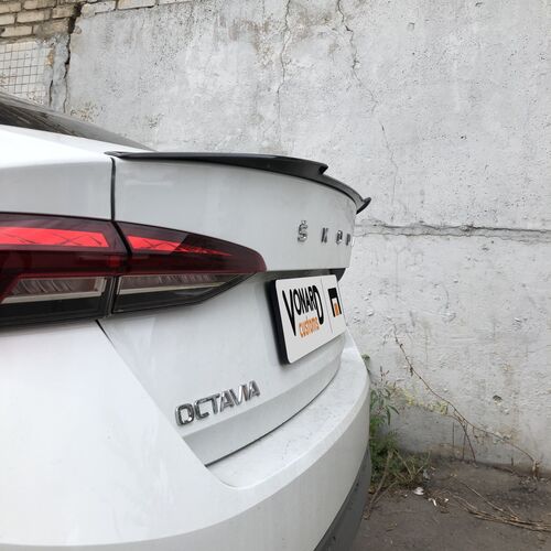 Vonard customs Спойлер крышки багажника Skoda Octavia 4 A8 - Черный глянец, SO-4-A8-TS1G