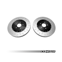 034Motorsport задние 2-х составные тормозные диски для Audi Q7/Q8/A6/A7/A8/Touareg mk3 (4m/c8/d5) (350x28mm) (2шт к-т)