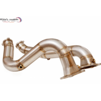 Mikes custom даунпайпы (со спорткатом) для Audi RS6/RS7/S8 4.0L (C7/D4)