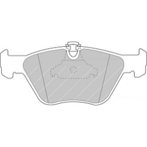 FERODO DS2500 Колодки перед для BMW M3 E46 330 / M5 E39 520/523/528/530/535 / X3 E83