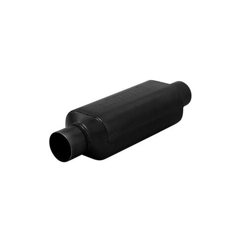 Super HP-2 Muffler, 2.00 In/Out, 4H x 5W x 12L Body, 409S
