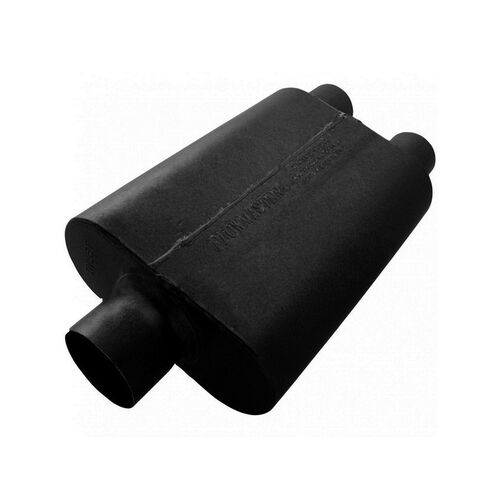 Super 44 Series Muffler, 3.00IN (C) / 2.50 OUT (D): ea, 409S Stainless Steel