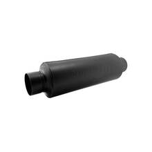 Pro Series Muffler, 5.00 IN/OUT, 9 x 20, 409S Stainless Steel.