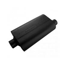 Super 50 Series / Performance Muffler, 3.00 IN (C) / OUT (O): ea,16 Gauge 409S Stainless Steel