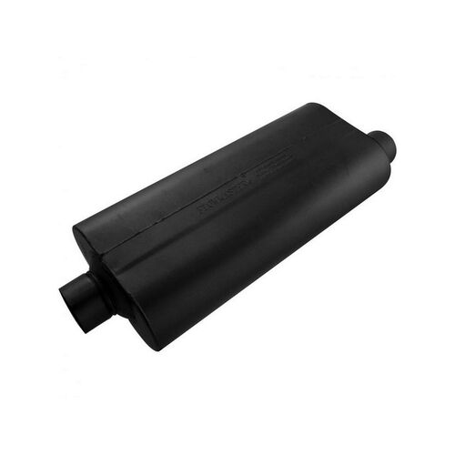 70 Series Big Block II Muffler, 3.00 IN (C) / OUT (O): ea, 16 Gauge 409S Stainless Steel