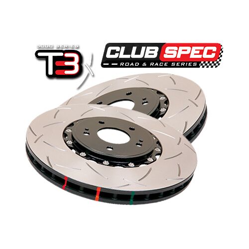 DBA 5000-series 2-х составные тормозные диски передние для Mitsubishi Lancer Evolution 4-9 (2шт ком-т)