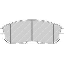 FERODO DS2500 Колодки тормозные передние для NISSAN Silvia S13-S15 / 350Z (не-BREMBO)