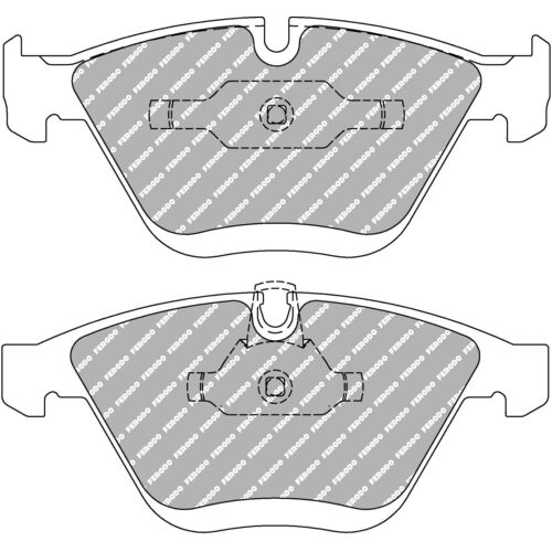 FERODO DS2000 Колодки перед для BMW E87 130i / E90/E91/E92 318i-330xi / E60/E61 520/525