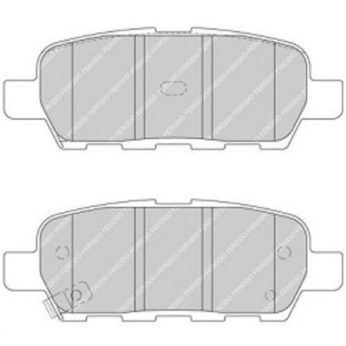 FERODO DS2500 Колодки зад для INFINITI FX35/FX45/G35/M35/M45, NISSAN 350Z (не Brembo)