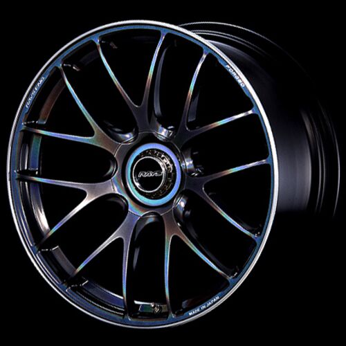 RAYS Кованый диск VOLK RACING G27 F2 20X10J ET35 (5x114.3) (PRISM DARK SILVER/RIM EDGE DC)