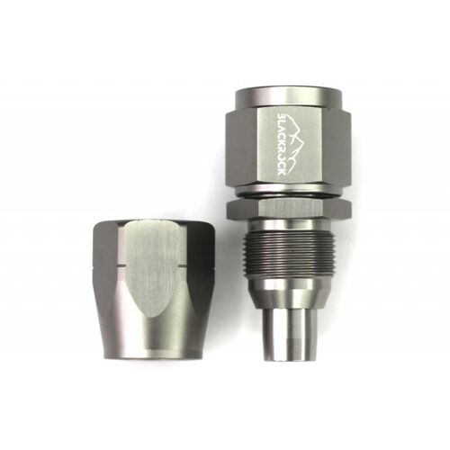 - 8 AN (8AN AN8) фитинг прямой 20 серия BlackRock Lab A08-001-2Ti