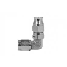 4 AN (4AN AN4) фитинг 90 градусов сталь BlackRock Lab T04-090-04S под тефлоноый шланг (600 серия)