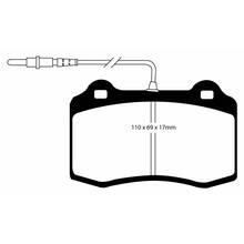 EBC тормозные колодки  DP1031/2