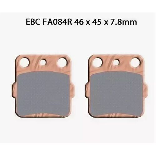 EBC тормозные колодки  FA084R