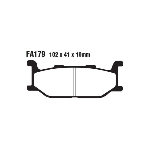 EBC тормозные колодки  FA179