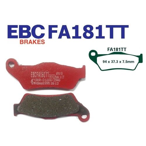 EBC тормозные колодки  FA181TT