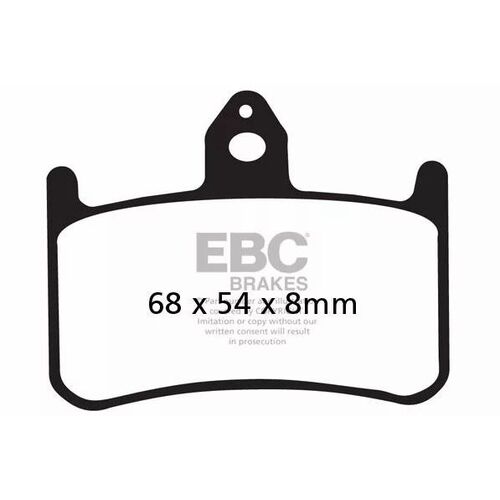 EBC тормозные колодки  FA187