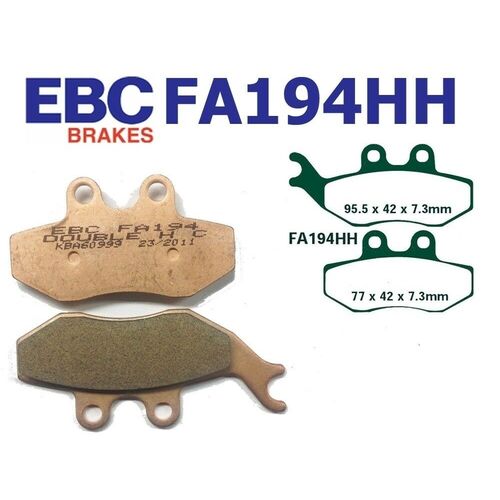 EBC тормозные колодки  FA194HH
