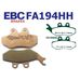 EBC тормозные колодки  FA194HH