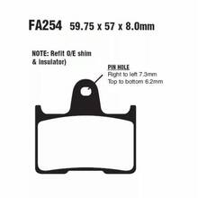 EBC тормозные колодки  FA254