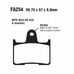 EBC тормозные колодки  FA254
