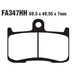 EBC тормозные колодки  FA347HH