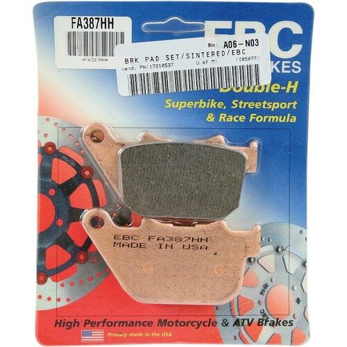EBC тормозные колодки  FA387HH