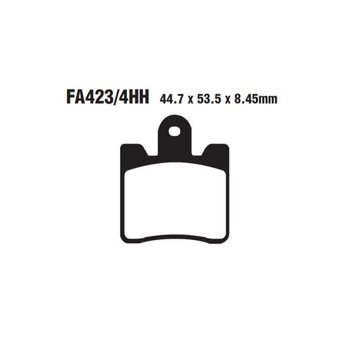 EBC тормозные колодки  FA423/4H