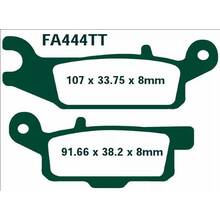 EBC тормозные колодки  FA444TT