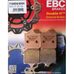 EBC тормозные колодки  FA604/4HH