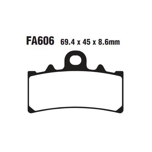 EBC тормозные колодки  FA606