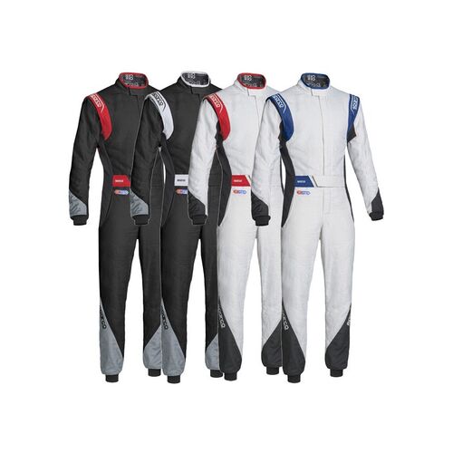 SPARCO 0011278H58NGRS Комбинезон для автоспорта EAGLE RS-8.2, FIA, чёрныйсерыйкрасный, р-р 58