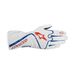 ALPINESTARS 3551715_196_XL Перчатки (картинг) TECH-1 K, серебро/синий/красный, р-р XL