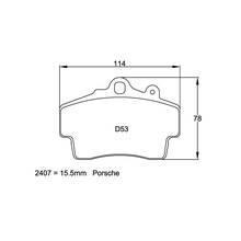 PAGID Передние тормозные колодки  для Porsche Cayman (05-12)