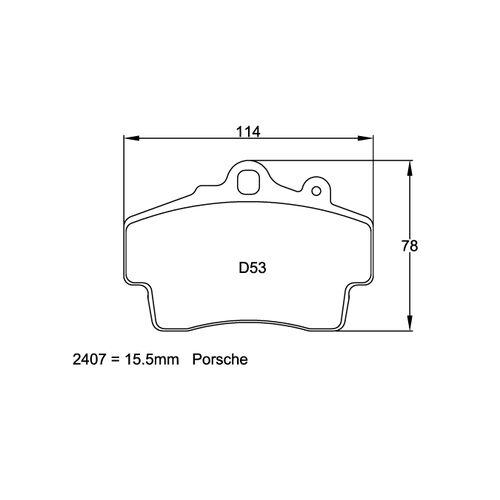 PAGID Передние тормозные колодки для Porsche Cayman (05-12) PAGID Передние тормозные колодки для Porsche Cayman (05-12)