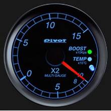 PIVOT X2-L Мультидатчик OBDII, диамерт 60мм, синяя подсветк