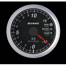 PIVOT X2-W PIVOT Мультидатчик OBDII, диамерт 60мм, белая подсветка