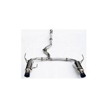 INVIDIA Выхлопная система N1 (средняя и задняя часть) для Subaru STI седан 2011+ / 2014+