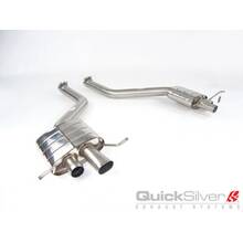 QuickSilver Exhausts Глушитель задний, комплект Bentley Continental GT V8, GTC V8S